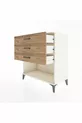Commode Hyperion 3 tiroirs Pierre de lune-Sapin