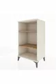 Hyperion Bedside Table 2-Shelf Moonstone-Pine