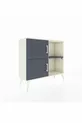 Arges Dresser 2 Shelves 2 Doors Moonstone-Anthracite