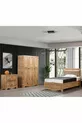 Chambre d'adolescent Papatya - Armoire 3 portes, Lit coffre, Commode - 