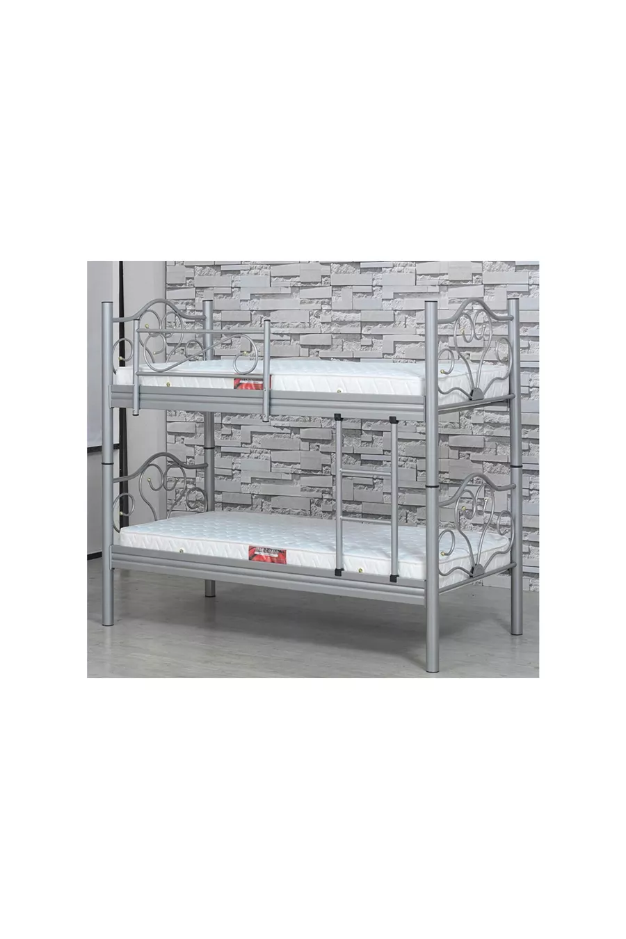 BUHARA BED, ZILVER, , GM