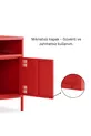 Pera Commode Étagère Ouverte, 5 x x cm - 9 Options de Couleurs Disponibles