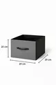 2-Shelf 8-Drawer Dresser Bedroom Kids' Room Organizer with Leather Drawers