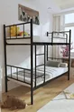 Tekno Bunk Bed Compatible Black Detachable Metal Bunk Bed Frame