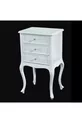 Table de chevet à 3 tiroirs, table de nuit, table d'appoint, commode