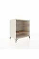 Commode Kronos 2 étagères Pierre de Lune-Pin