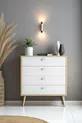 Commode Zen / Armoire polyvalente / Commode à tiroirs / Commode avec portes / Commode 4 tiroirs CM