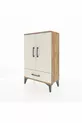 Silva Commode : Pin-Aigle, 2 étagères, avec tiroirs et portes, design élégant