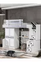 Bunk bed, Loft bed, Wardrobe, Desk