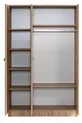 Bunk Bed, Riva Bunk Bed with Baby + 3-Door Wardrobe