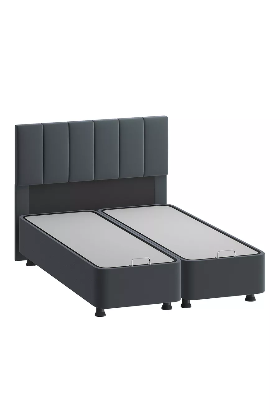 Tête de lit, Tête de lit Camélia Anthracite, Options de taille