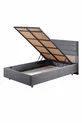 Sofia Comfort Bedset Eenpersoonsbed Basis Hoofdeinde Grijs