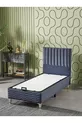 Ensemble 3 pièces Ezgi pour une personne Lit + Sommier + Tête de lit