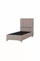 Gold Therapy Bettgestell mit Kopfteil Set mit Stauraum Braun (BETT NICHT INKLUSIVE)