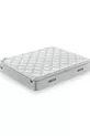 Ensemble 3 pièces Zambak Modèle Lit Double Orthopédique Complet avec Sommier à Lattes et Tête de Lit