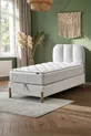 Ensemble de sommeil Bohem Prime pour une personne – Matelas à ressorts ensachés, lit coffre, tête de lit, ensemble 3 pièces
