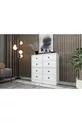 Commode à tiroirs Blanche Cm