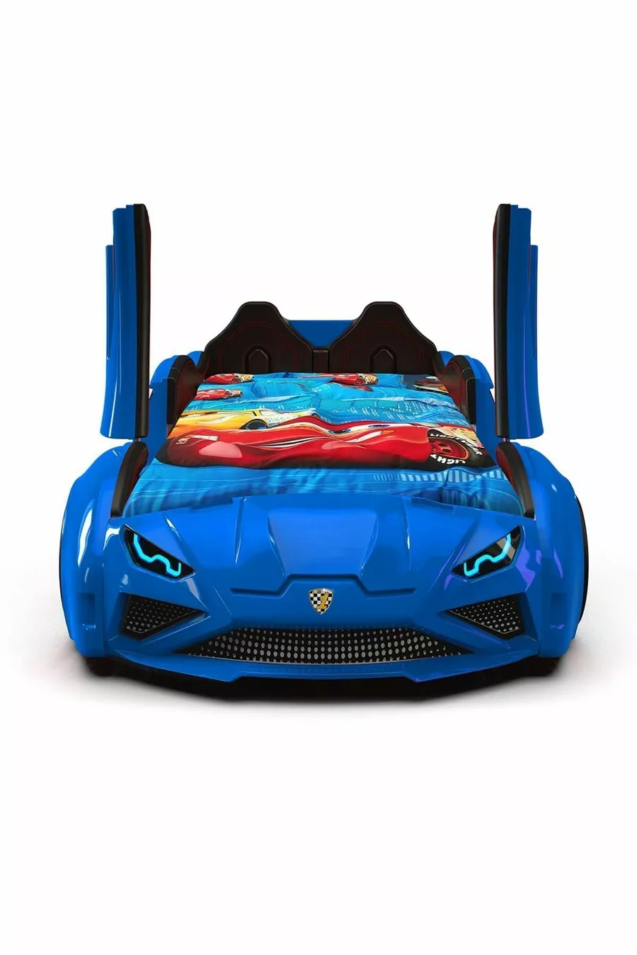 Supercarbeds - Rs - BMW - Lit voiture Lit Voiture - Extrême - Portes s'ouvrant vers le haut - Bleu