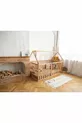 Cm Geländer-Holz-Montessori-Bett - Massivholz-Bett - 