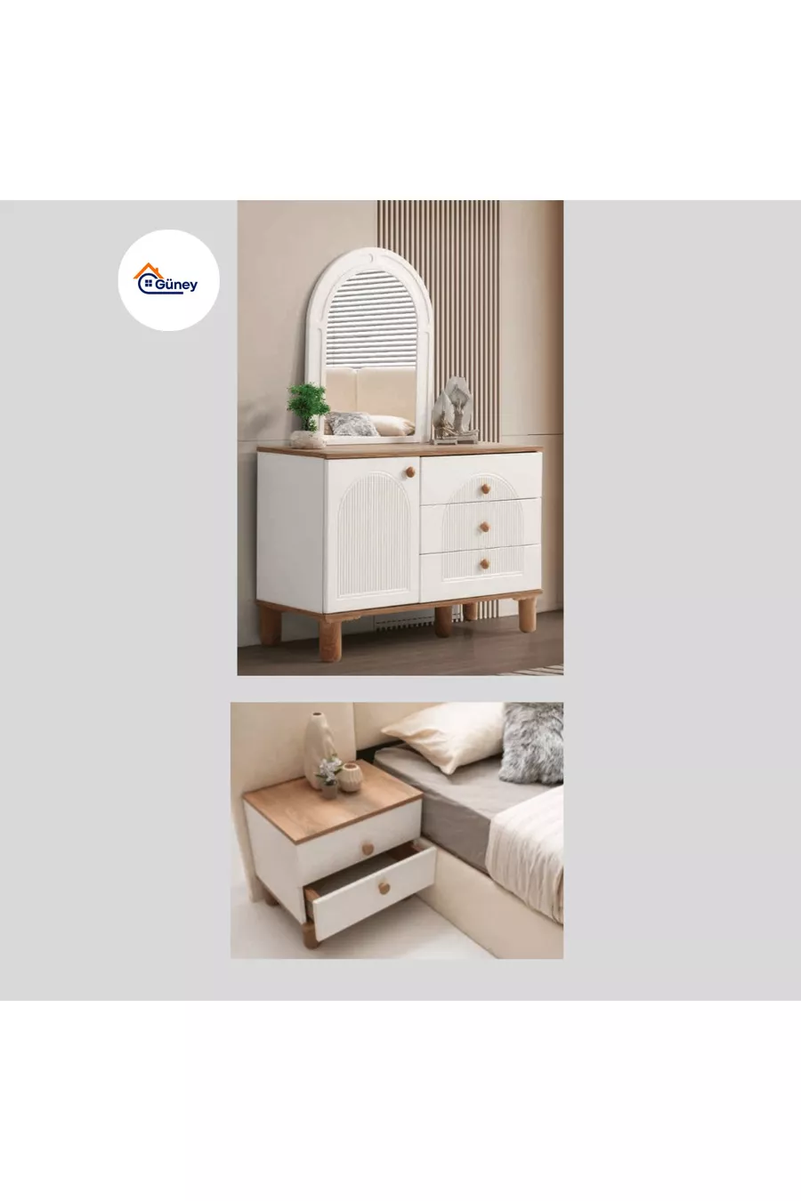 Schlafzimmer- und Esszimmergarnitur Hochzeitspaket