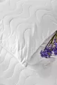 Protège-oreiller doux pour une personne, blanc