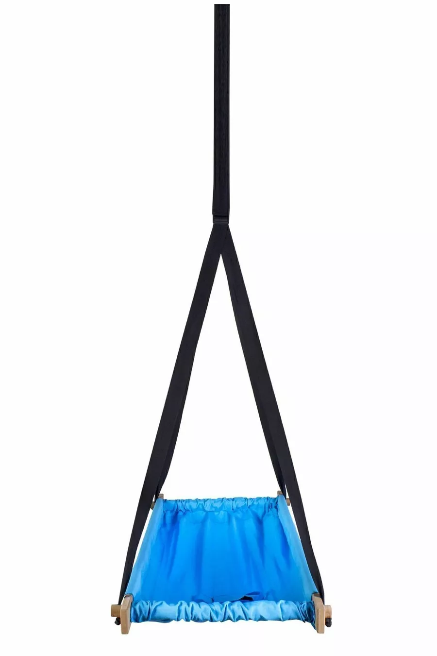 Flow Blaues Holz Federwippe Hängematte Kinderbett Hoppala An Decke Hängende Hängematte Schaukel Babybett