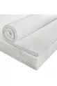 Surmatelas en latex naturel de 6 cm avec housse de coussin zippée offerte