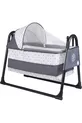 Culla a Sospensione Btrend Black con Tasca e Regalo, Lettino Portatile per Bambini, Amaca