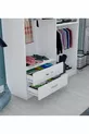Armoire Novado à 4 portes et 2 tiroirs