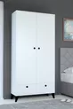 3Atlanta 2-Drawer 2-Door Wardrobe