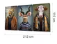 Peinture Méga Verre Tête d'Animal
