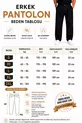 Pantalon large pour homme, coupe baggy, flexible et fluide, avec détails plissés