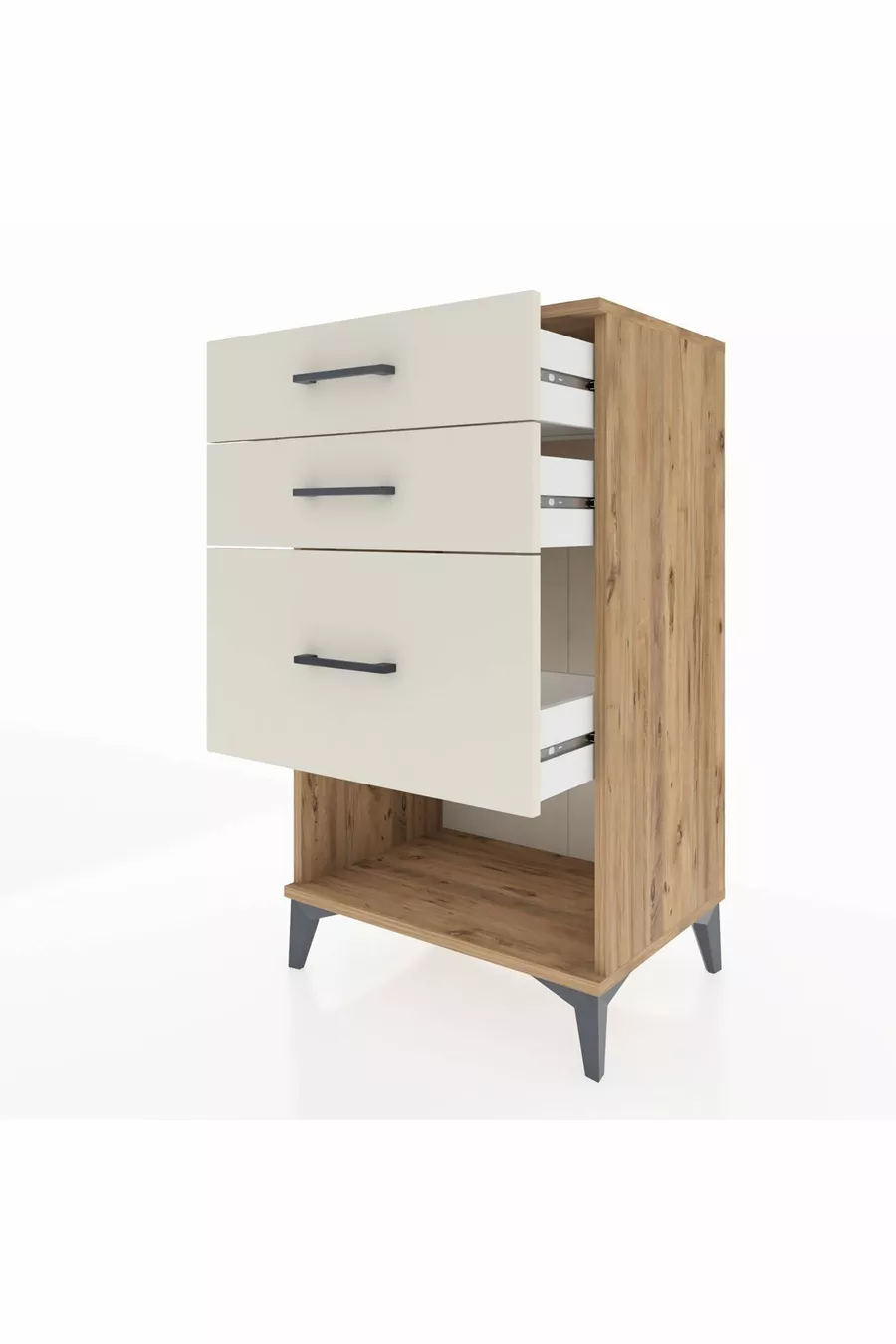 Commode Hyperion 3 tiroirs Pin-Stromboli