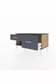 Commode Hyperion 2 tiroirs Pin-Anthracite
