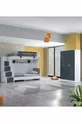 Lits superposés, Lit superposé Metris 2 places avec armoire à 3 portes