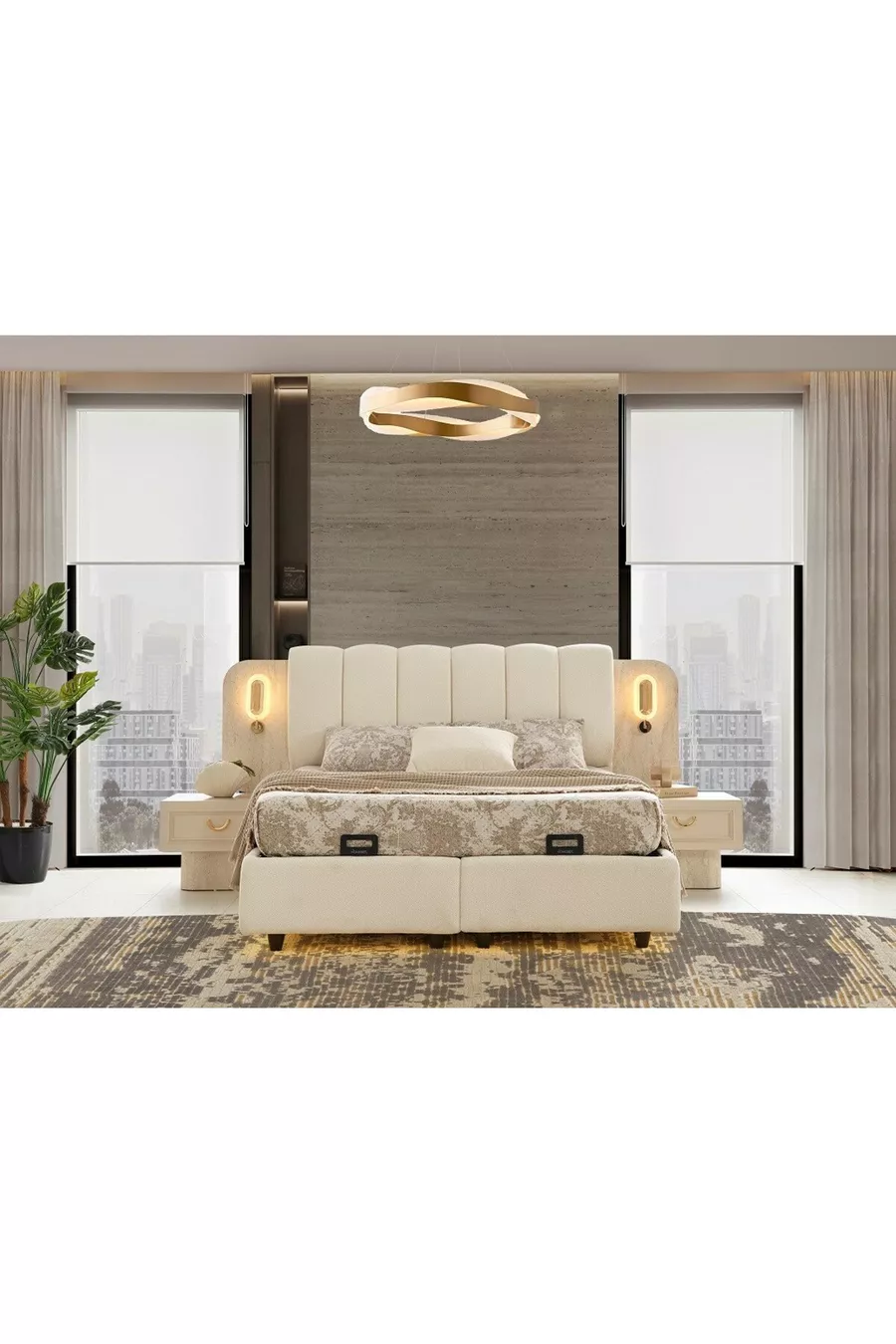 СПАЛЕН КОМПЛЕКТ BURGAZ MDF