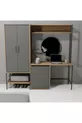 Модульный комплект мебели для отеля Midi, антрацит и орех