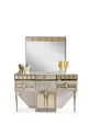Chambre à coucher Marsilya en MDF avec sommier et banc