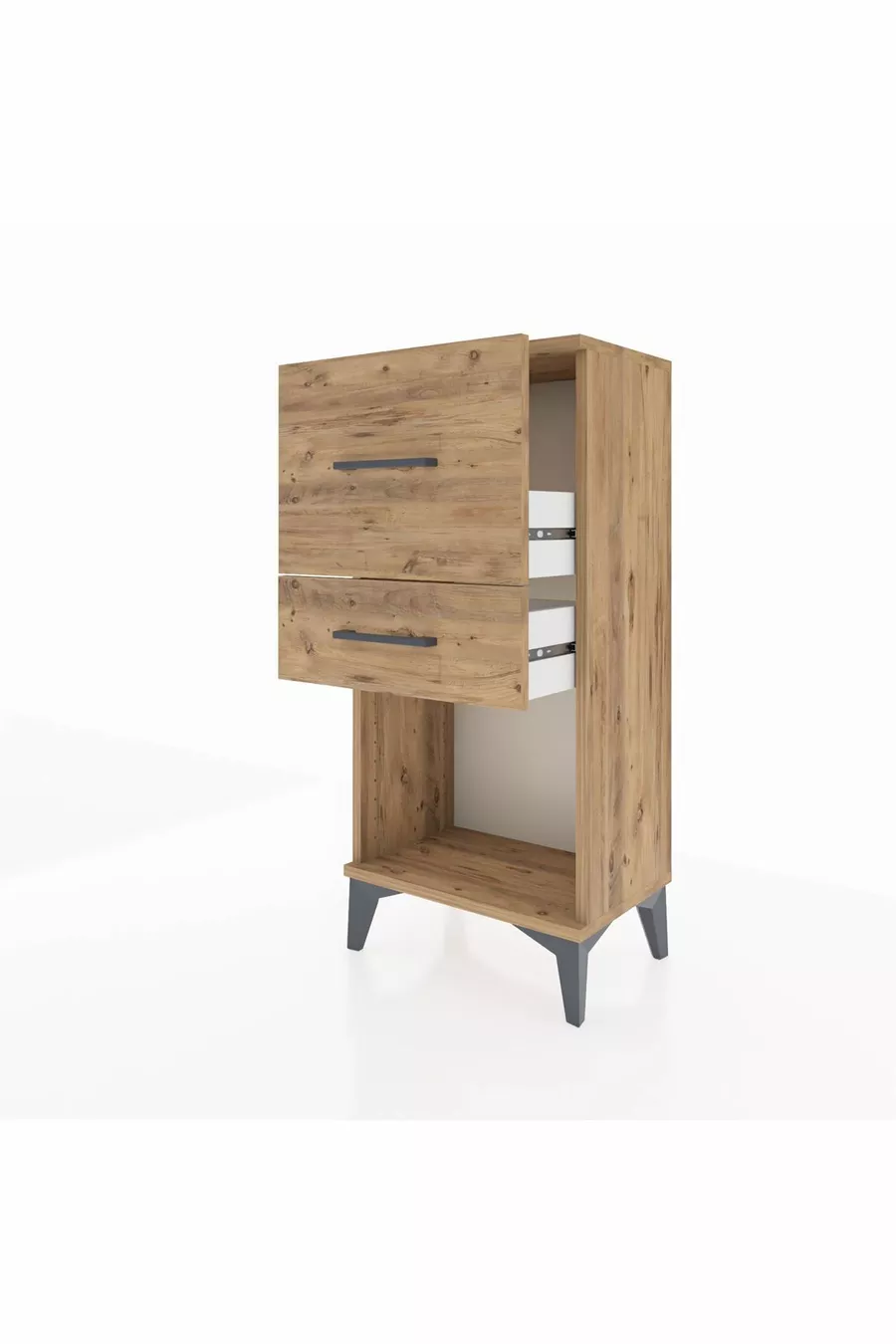 Arges Chest of Drawers 2-Drawer Pine-Pine
