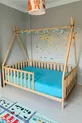 Lettino Montessori per Bambini e Neonati Unisex in Legno Naturale