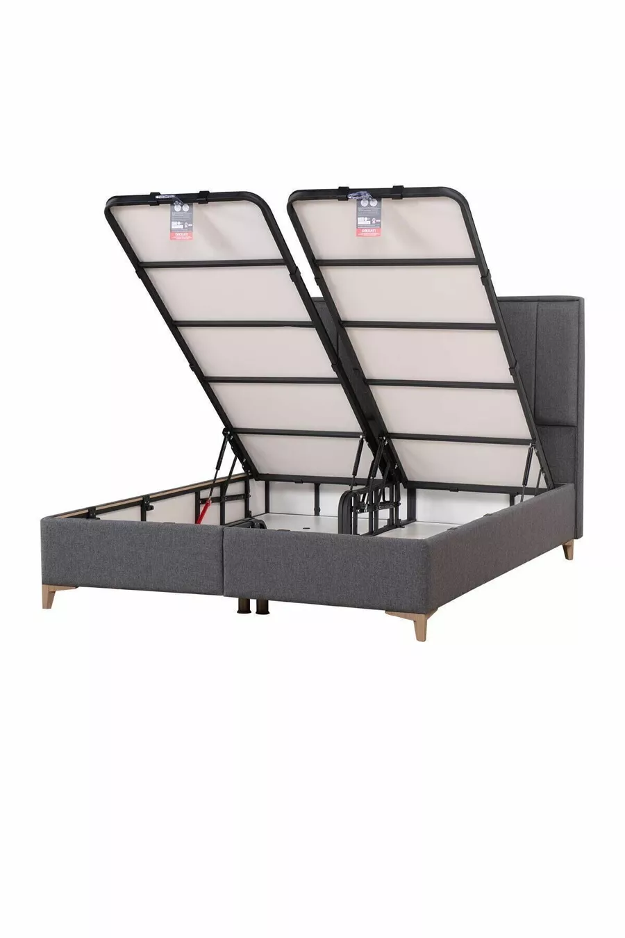 Set Testata e Rete Gold Therapy con Contenitore Antracite (LETTO NON INCLUSO)