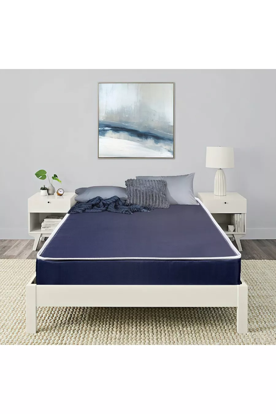 Matelas en mousse orthopédique Tissu vinyle cm Antibactérien Antiallergique