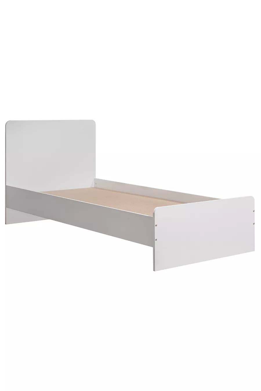 Bunk Bed, Aura Bunk Bed Bed Frame Desk 3-Door Wardrobe + 2 Comfort Mattresses
