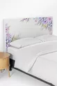 Soft Floral Pattern Bed Base Headboard Cover