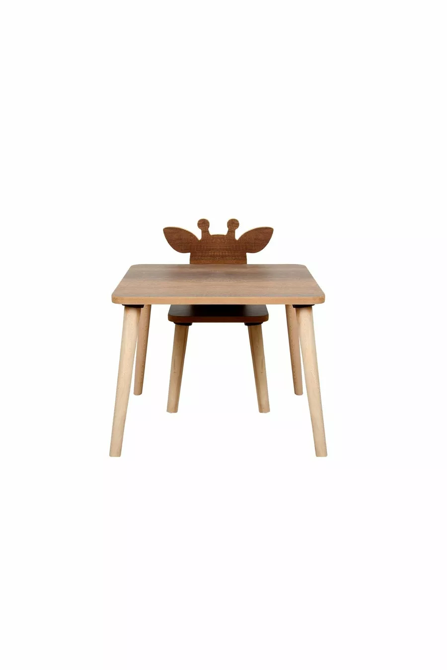Ensemble de Bureau d'Activité pour Enfants avec Thème Girafe