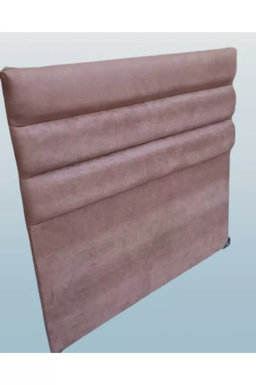 Title DK Single Person Horizontal Slice Model Thai Feather Brown Fabric Handmade