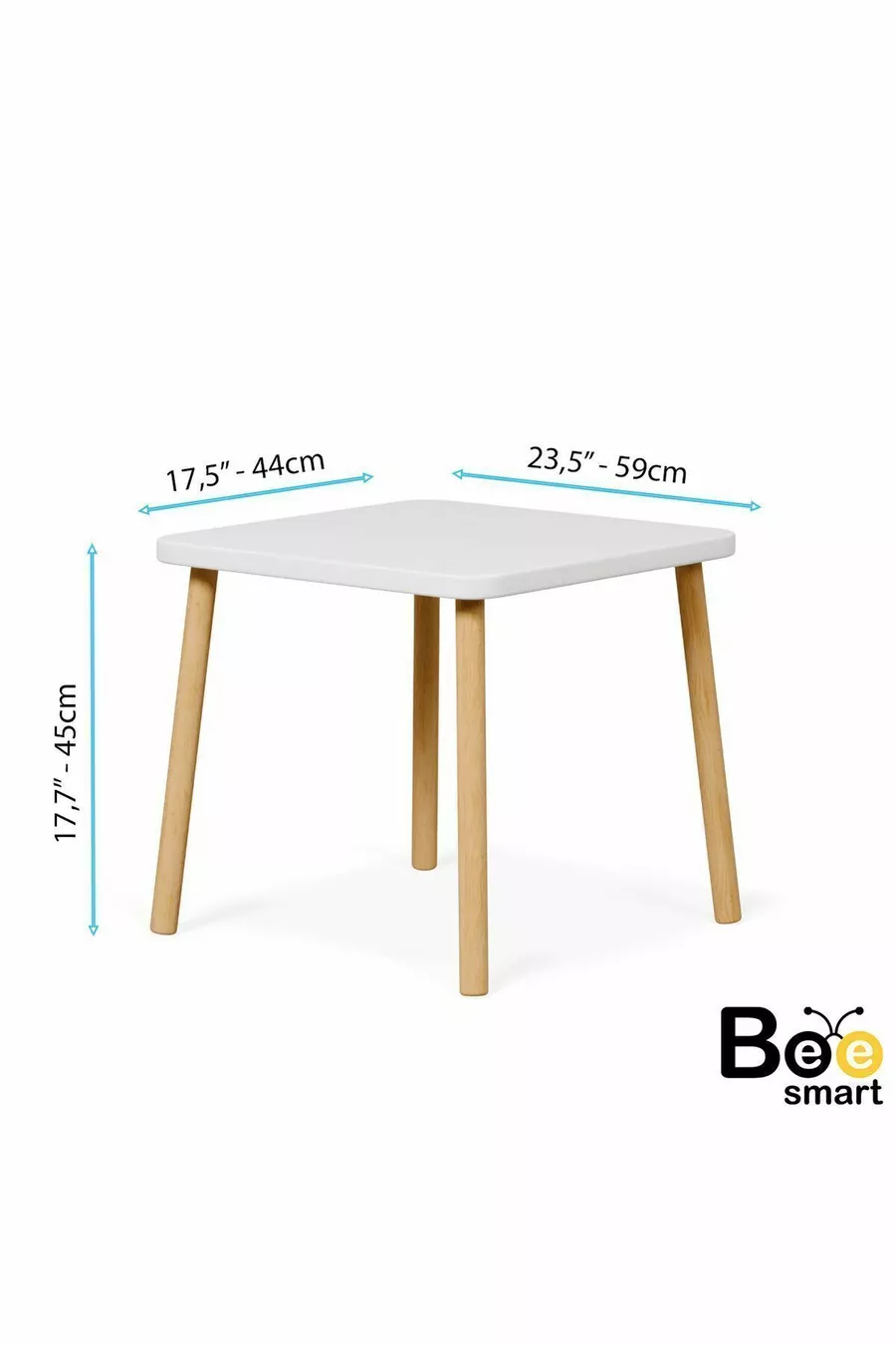 Holz Montessori Aktivitätentisch und Stuhl, Bunny Tisch und Stuhl