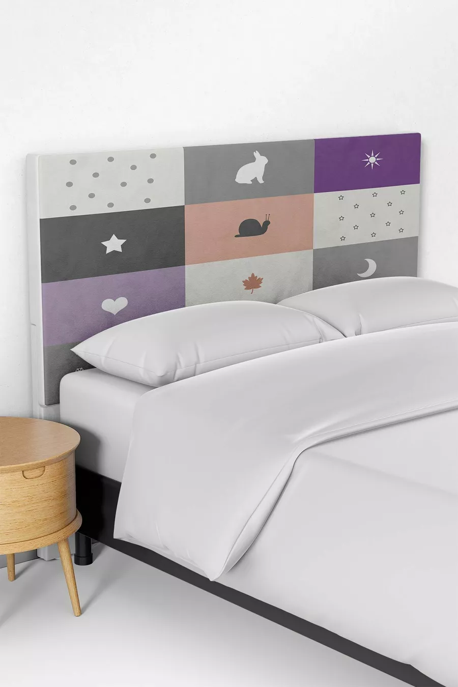 Housse de tête de lit pour lit enfant doux