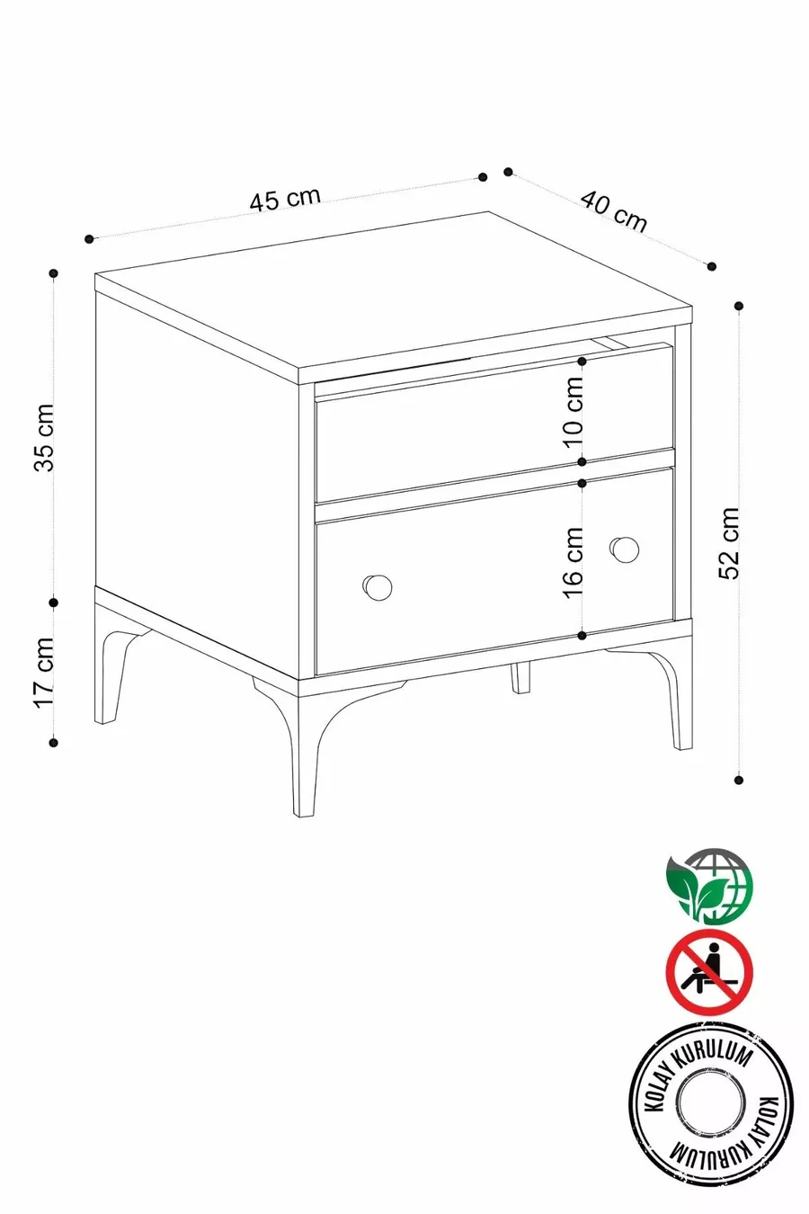 Commode Orabella Chêne Saphir