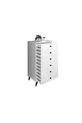 Commode Simple 6 Tiroirs BLANC